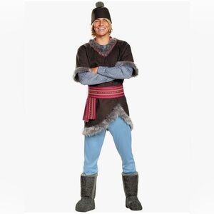 Disguise mens Frozen Kristoff Adult Sized Costume, Brown, X-Large US